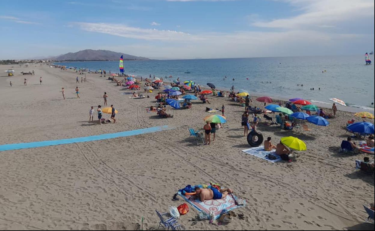 Una de las playas de la localidad de Vera, en el Levante almeriense, el pasado septiembre. 
