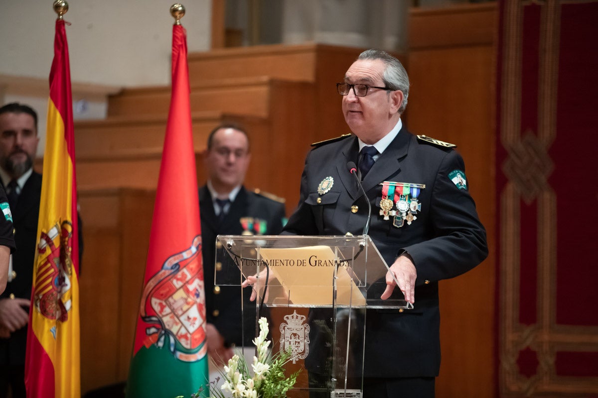 El Cuerpo celebra en la capital el día de su patrón, el Ángel Custodio