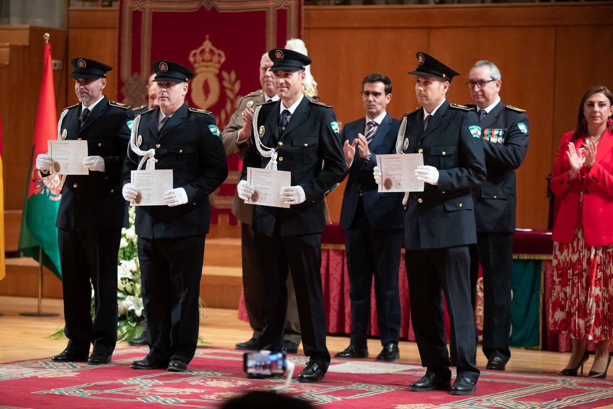 El Cuerpo celebra en la capital el día de su patrón, el Ángel Custodio