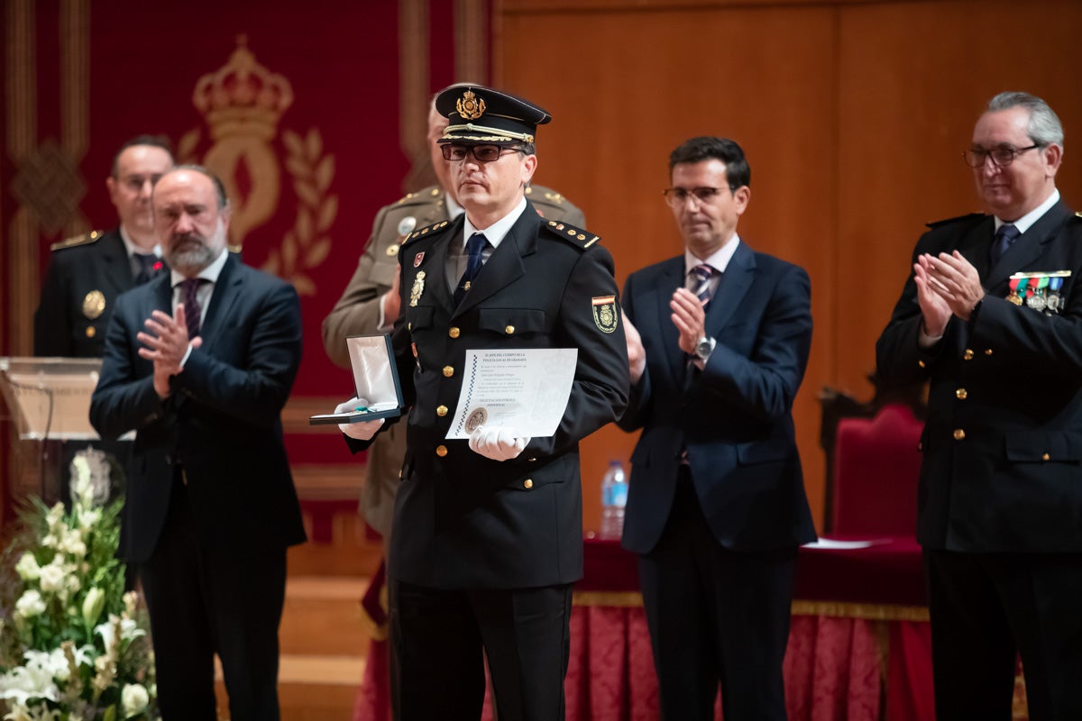 El Cuerpo celebra en la capital el día de su patrón, el Ángel Custodio