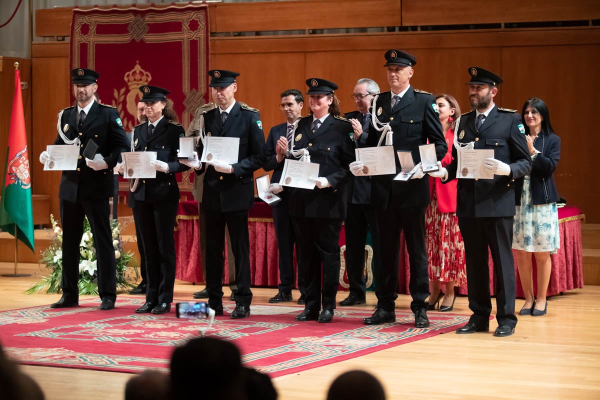 El Cuerpo celebra en la capital el día de su patrón, el Ángel Custodio