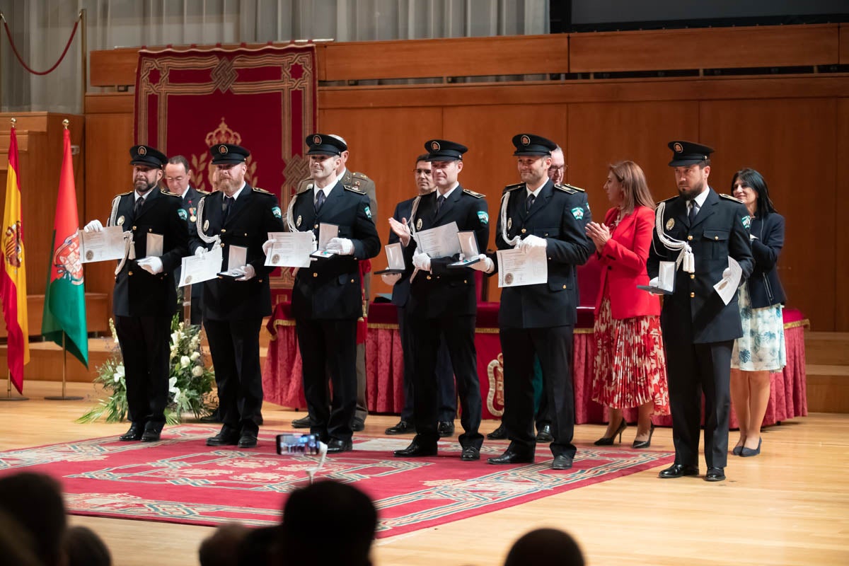 El Cuerpo celebra en la capital el día de su patrón, el Ángel Custodio