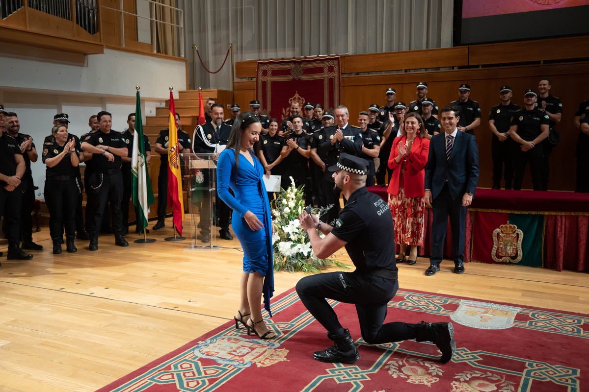El Cuerpo celebra en la capital el día de su patrón, el Ángel Custodio