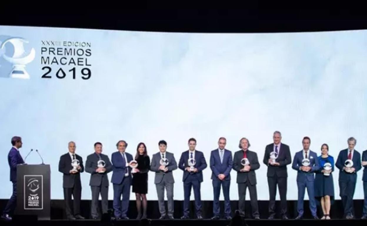 Entrega de los Premio Macael 2019. 