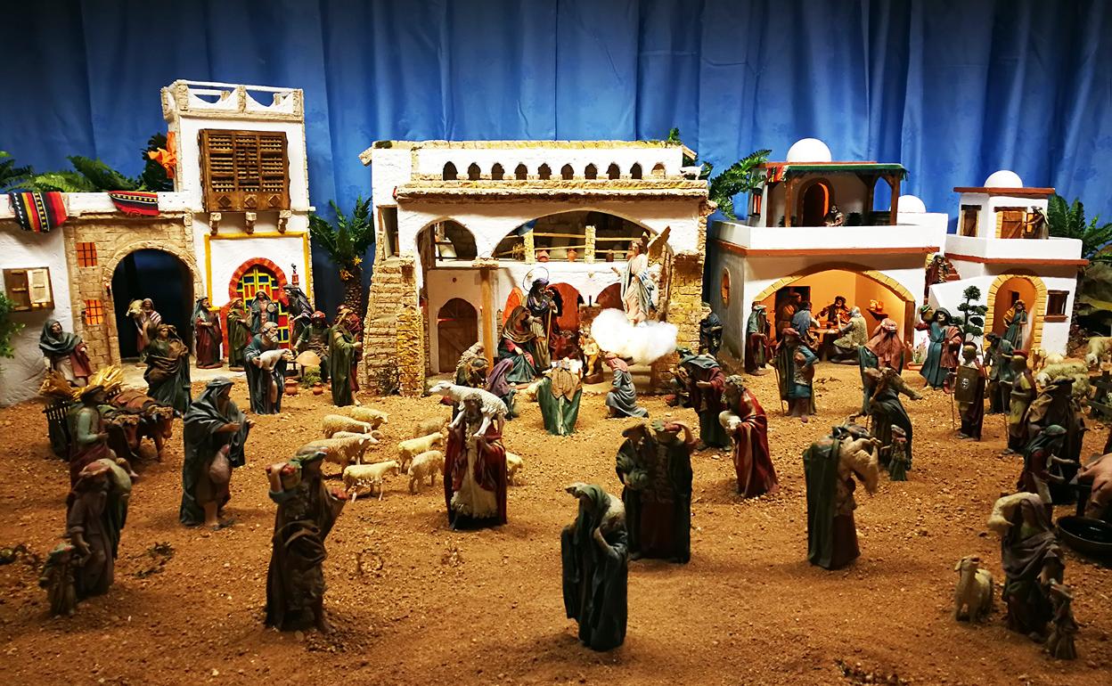 Belén municipal de la ciudad de Almería. 