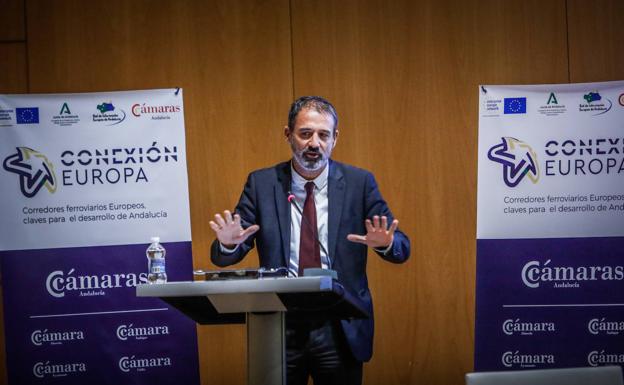 Xavier Flores, durante su intervención en el foro. 