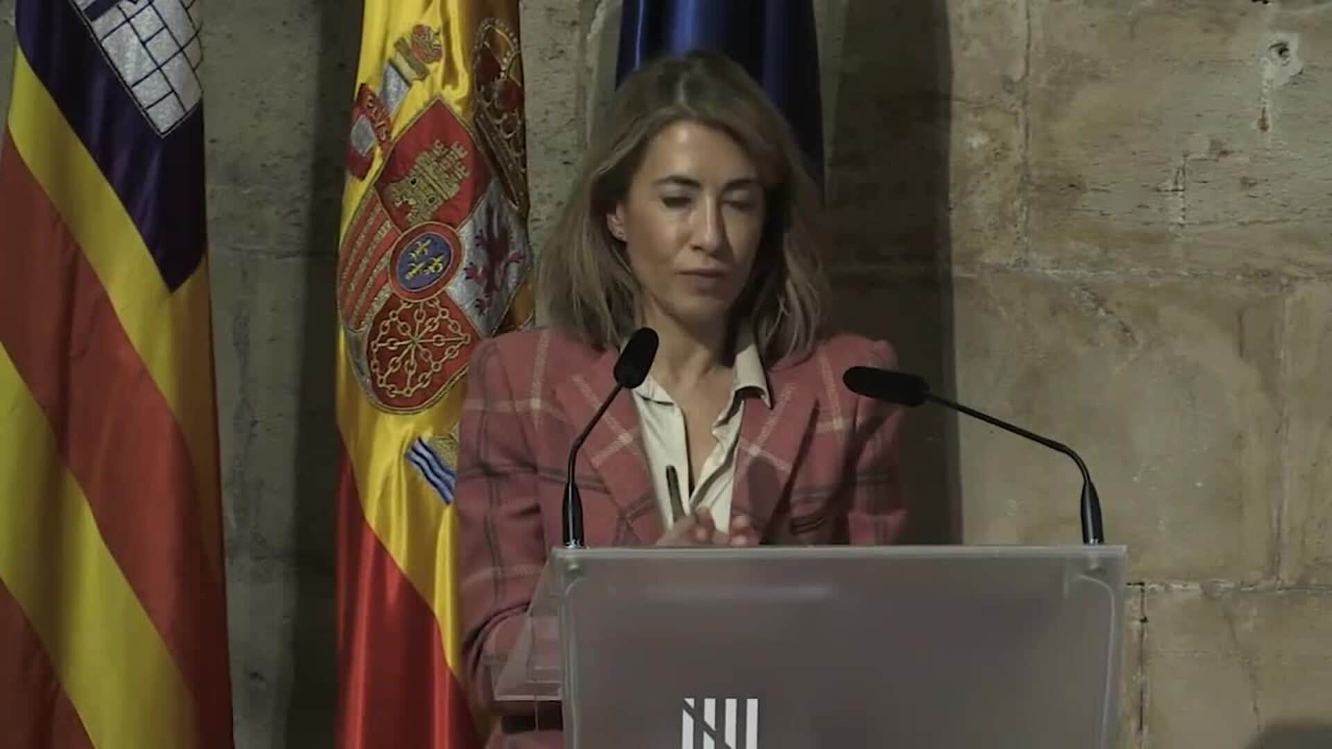 Raquel Sánchez confía en que el paro de transportistas 