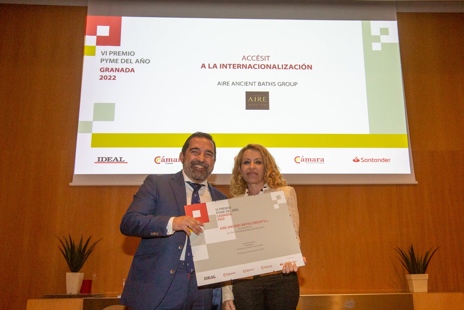 Fotos: Entrega del premio Pyme del Año 2022 en Granada