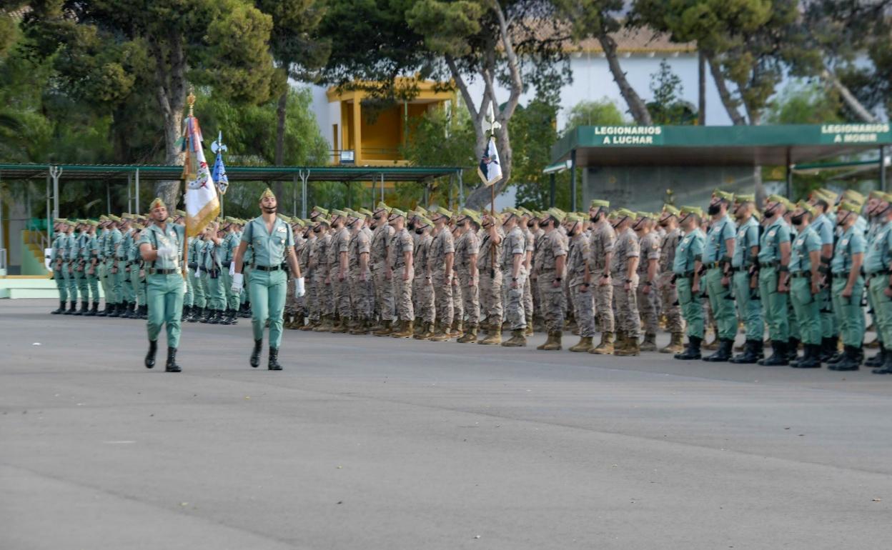 El Guión de la Unidad entra en formación.