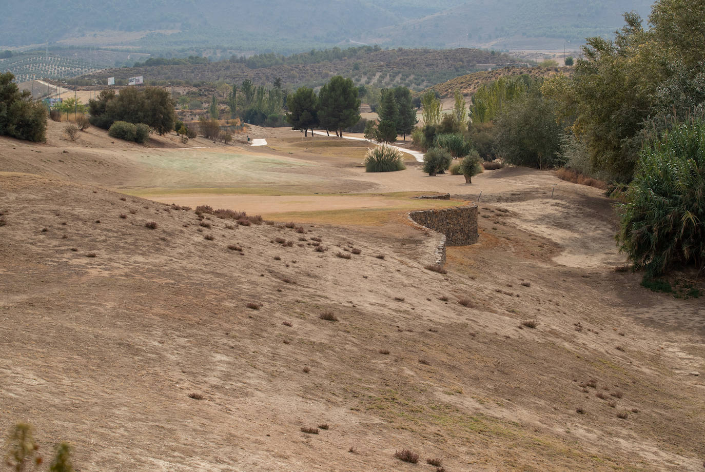 Fotos: Así ha quedado el campo de golf de Otura