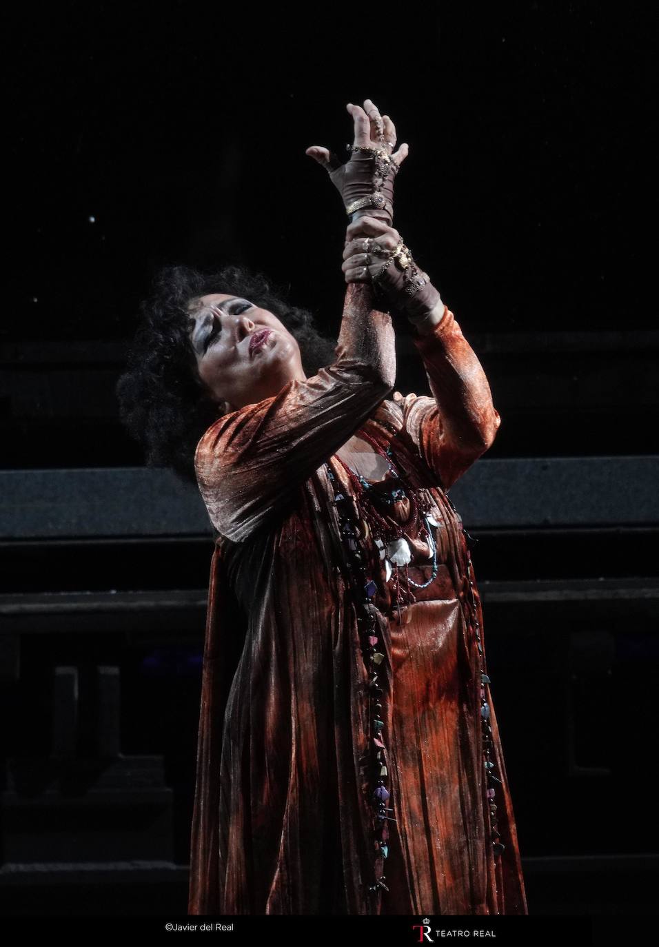 Escenas de 'Aída' en el Teatro Real