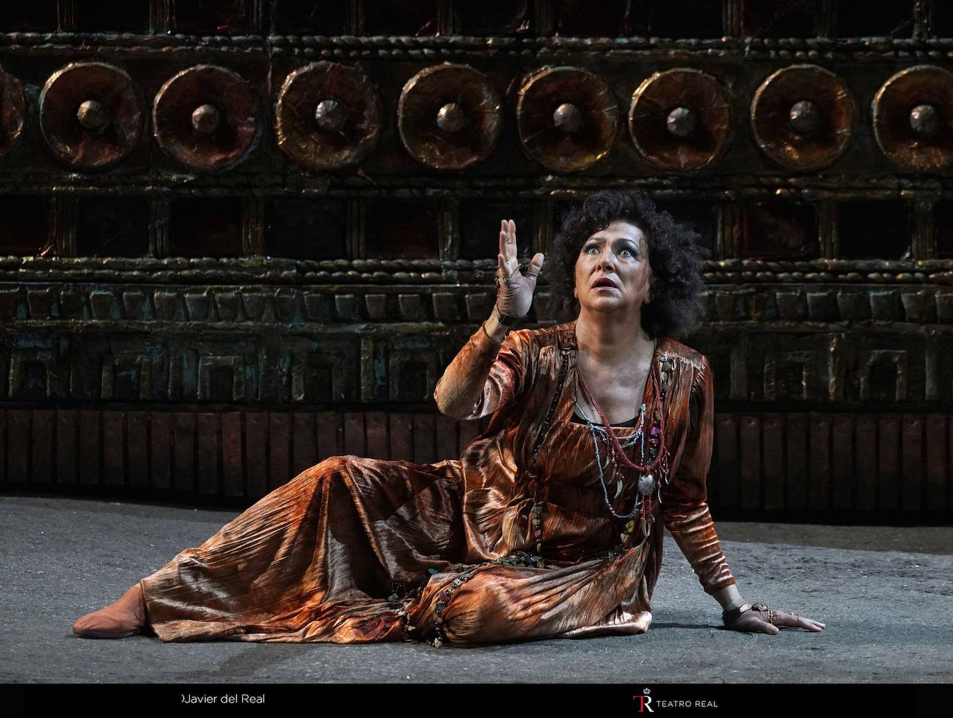 Escenas de 'Aída' en el Teatro Real