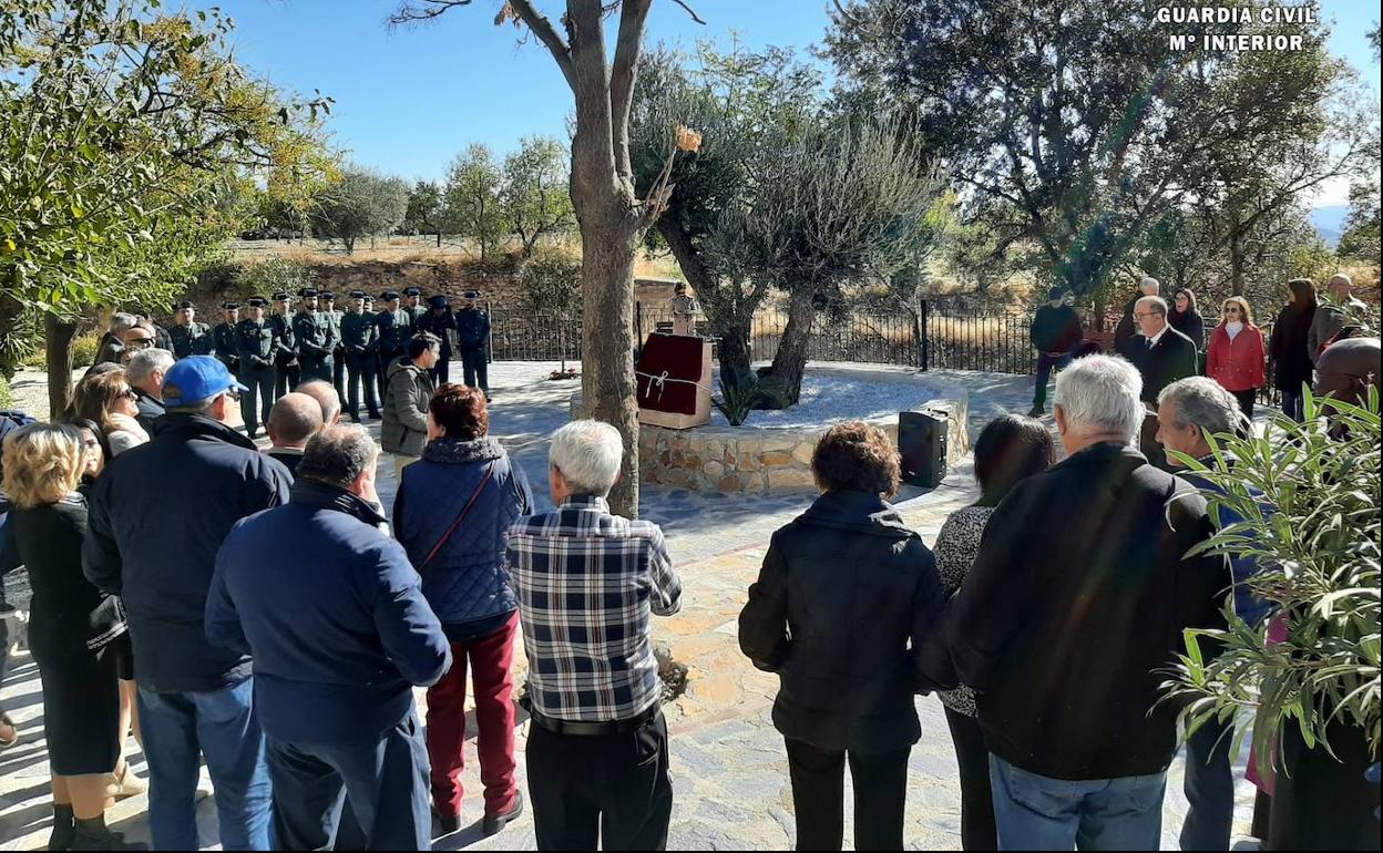 Acto celebrado en Oria este sábado.