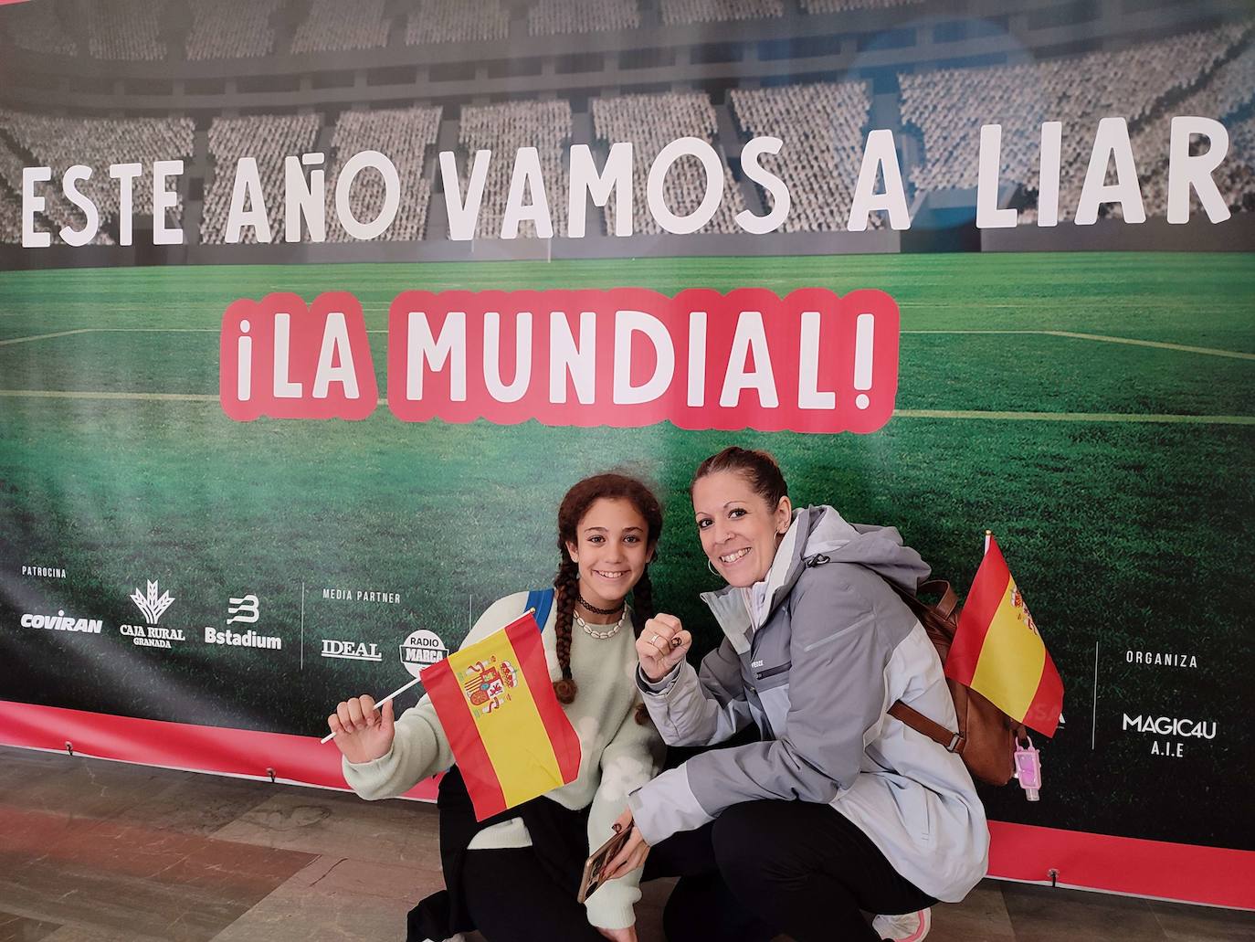 Photocall en el Palacio de los Deportes para el primer partido de España en el Mundial