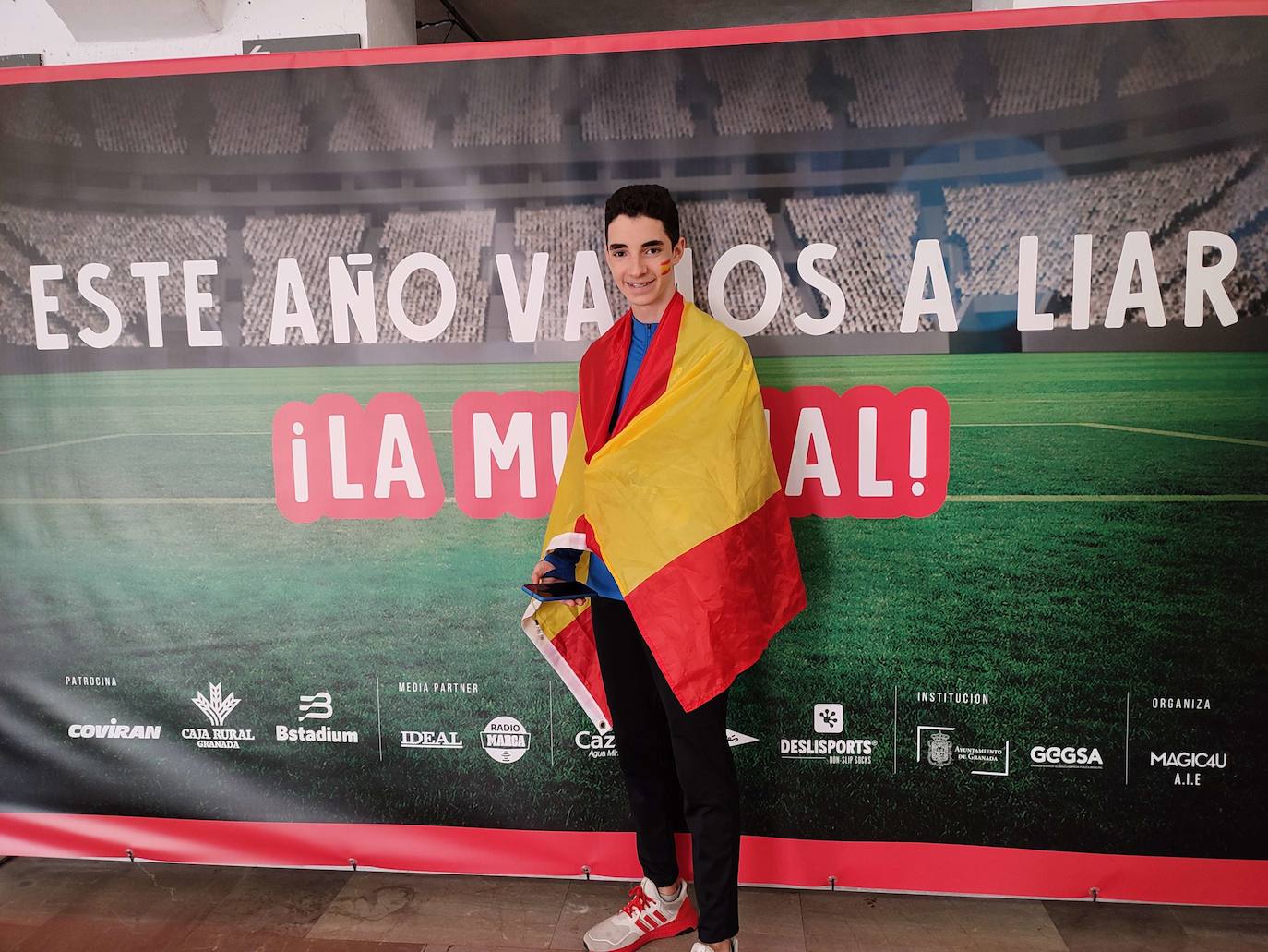 Photocall en el Palacio de los Deportes para el primer partido de España en el Mundial