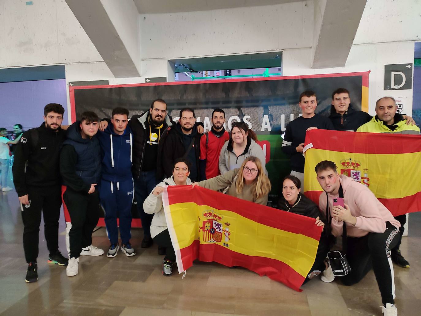 Photocall en el Palacio de los Deportes para el primer partido de España en el Mundial