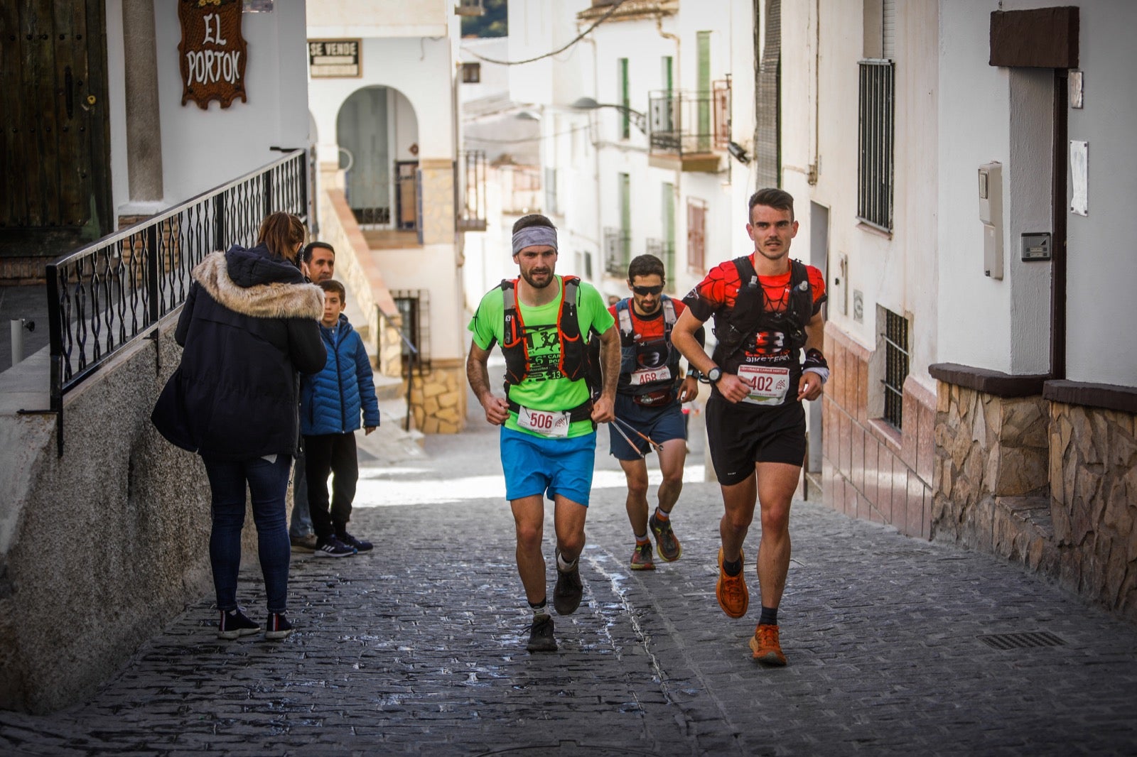 Imagen de la carrera disputada el sábado en la localidad serrana.
