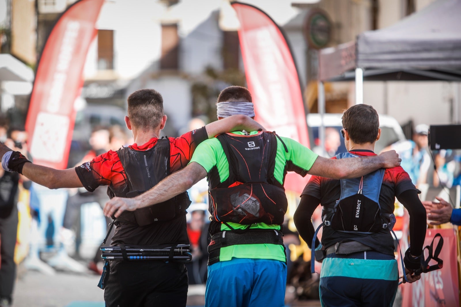 Imagen de la carrera disputada el sábado en la localidad serrana.