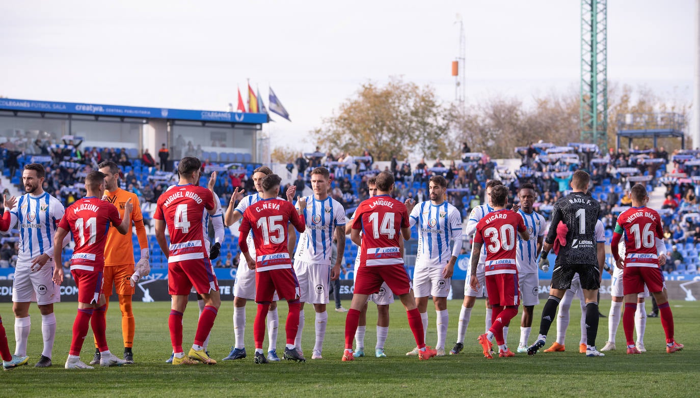 Las mejores imágenes del partido disputado este domingo en Butarque