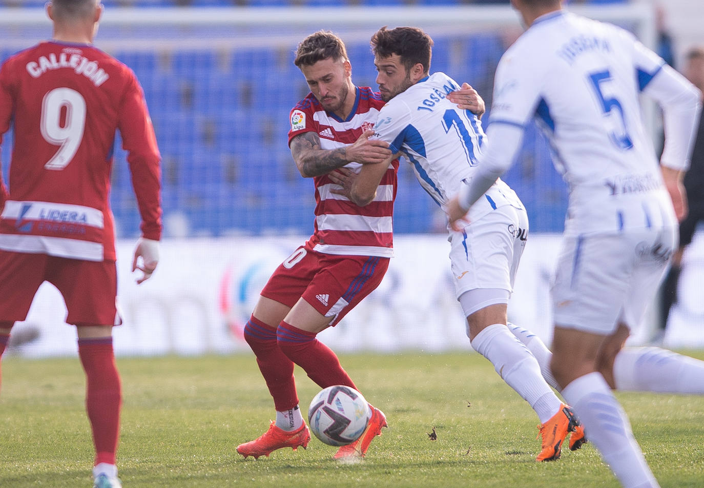 Las mejores imágenes del partido disputado este domingo en Butarque