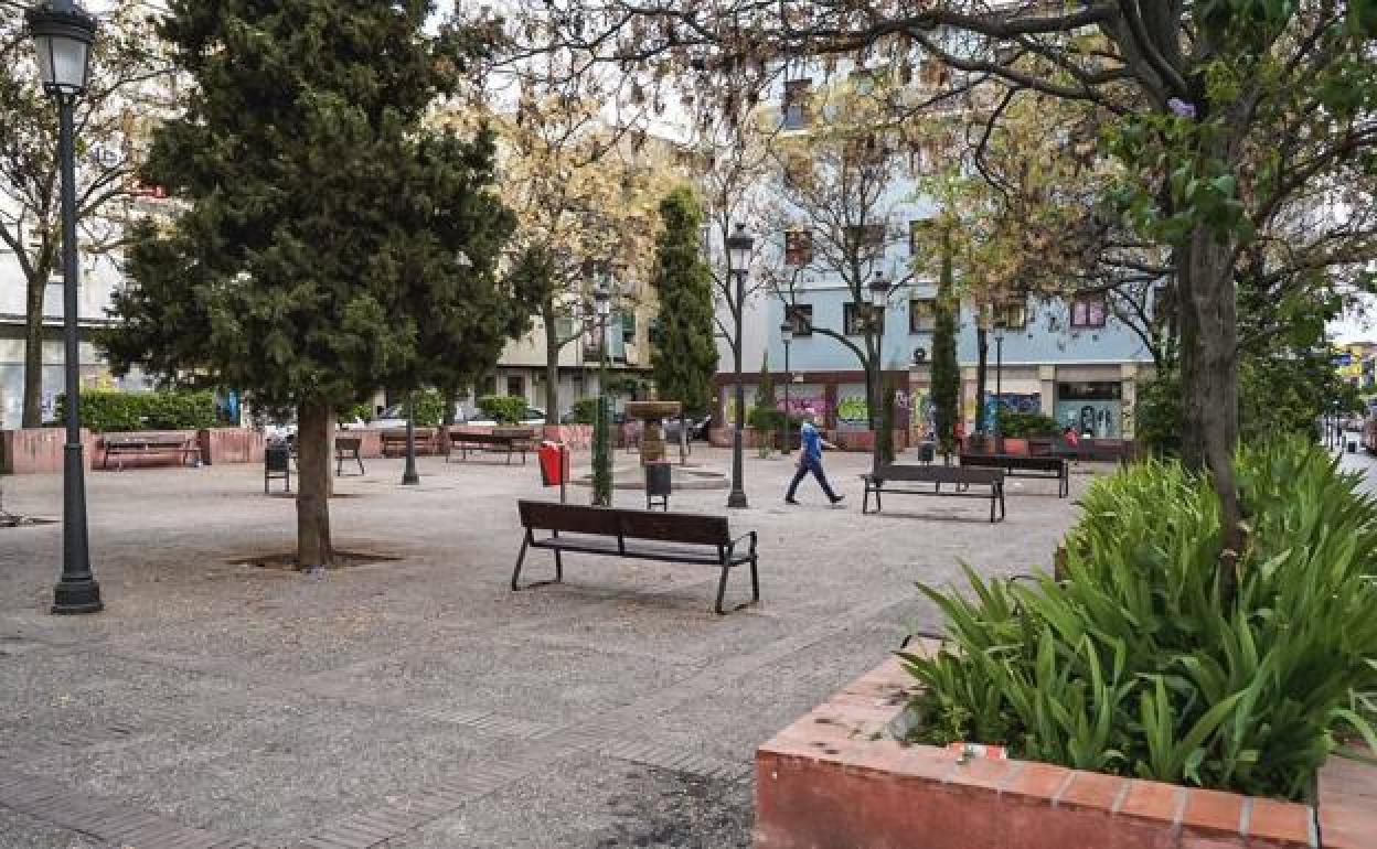 Vista de la plaza de la Unidad, en cuyo entorno ocurrió este viernes un tiroteo