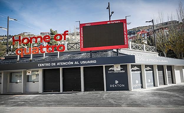 El nuevo Centro de Atención al Usuraio, preparado para recibir esquiadores.