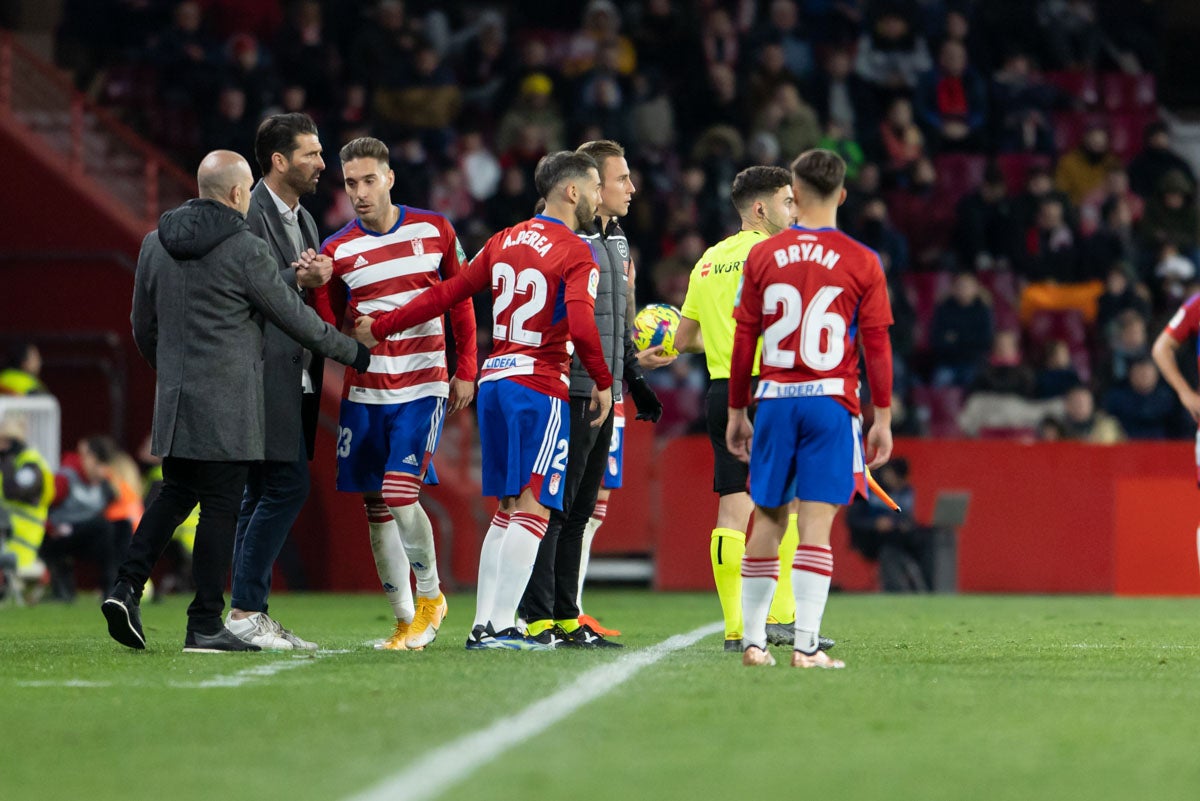 Las mejores imágenes del partido disputado este viernes en Los Cármenes