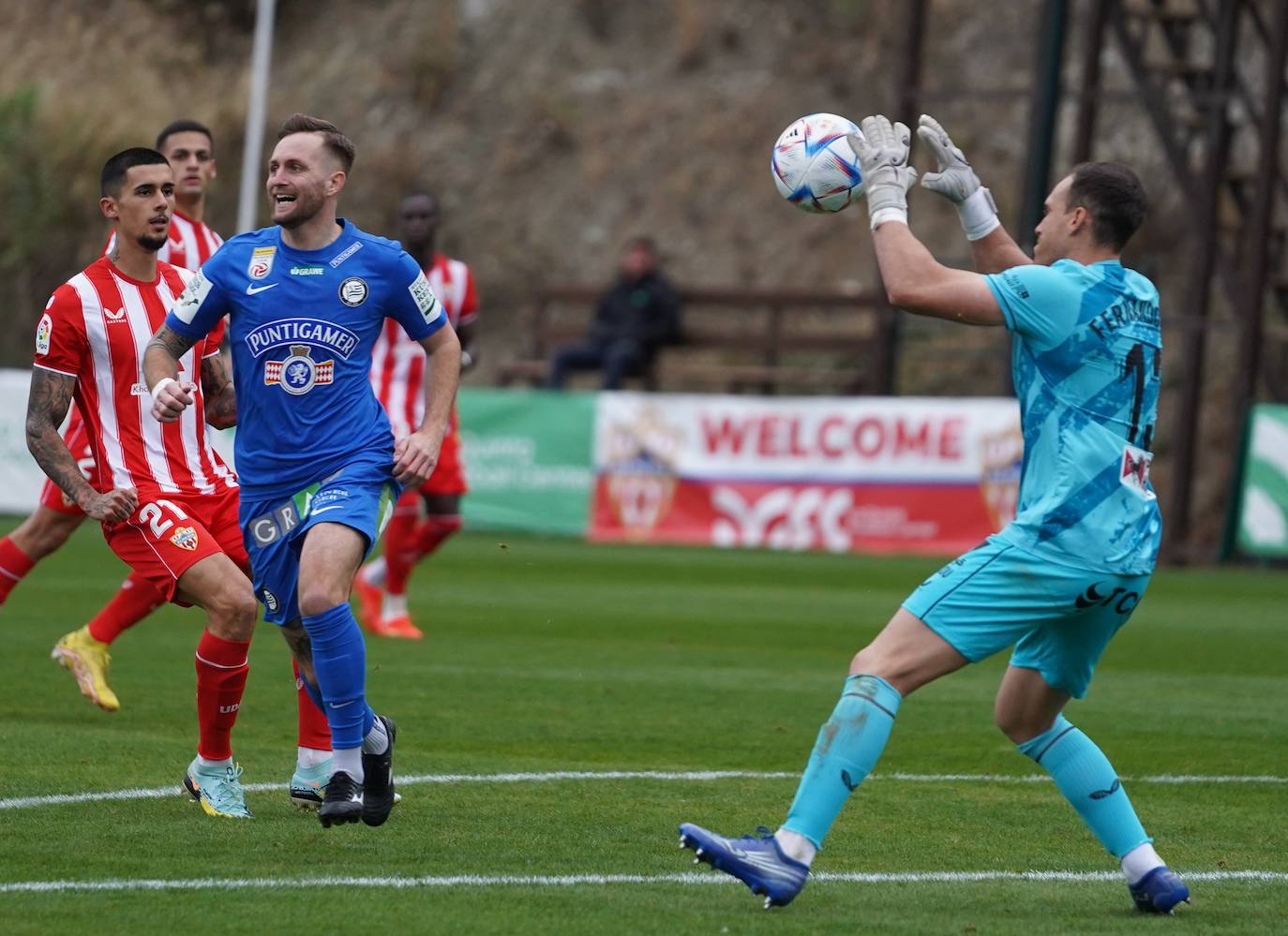 Las mejores imágenes del amistoso disputado entre el cuadro de Rubi y el conjunto austriaco.
