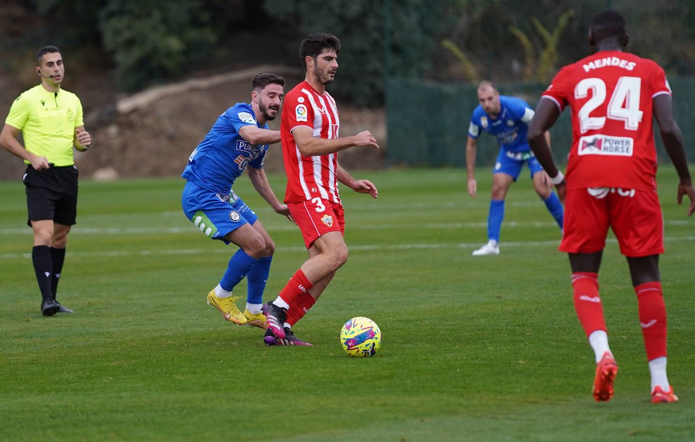 Las mejores imágenes del amistoso disputado entre el cuadro de Rubi y el conjunto austriaco.