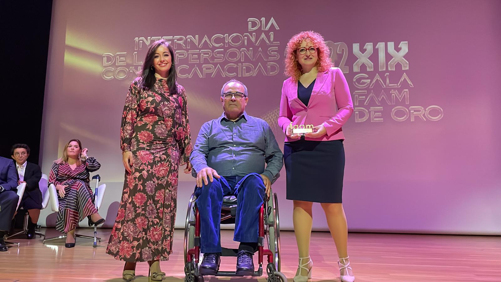 La Federación Almeriense de Asociaciones de Personas con Discapacidad ha entregado los FAAM de Oro en sus distintas categorías.