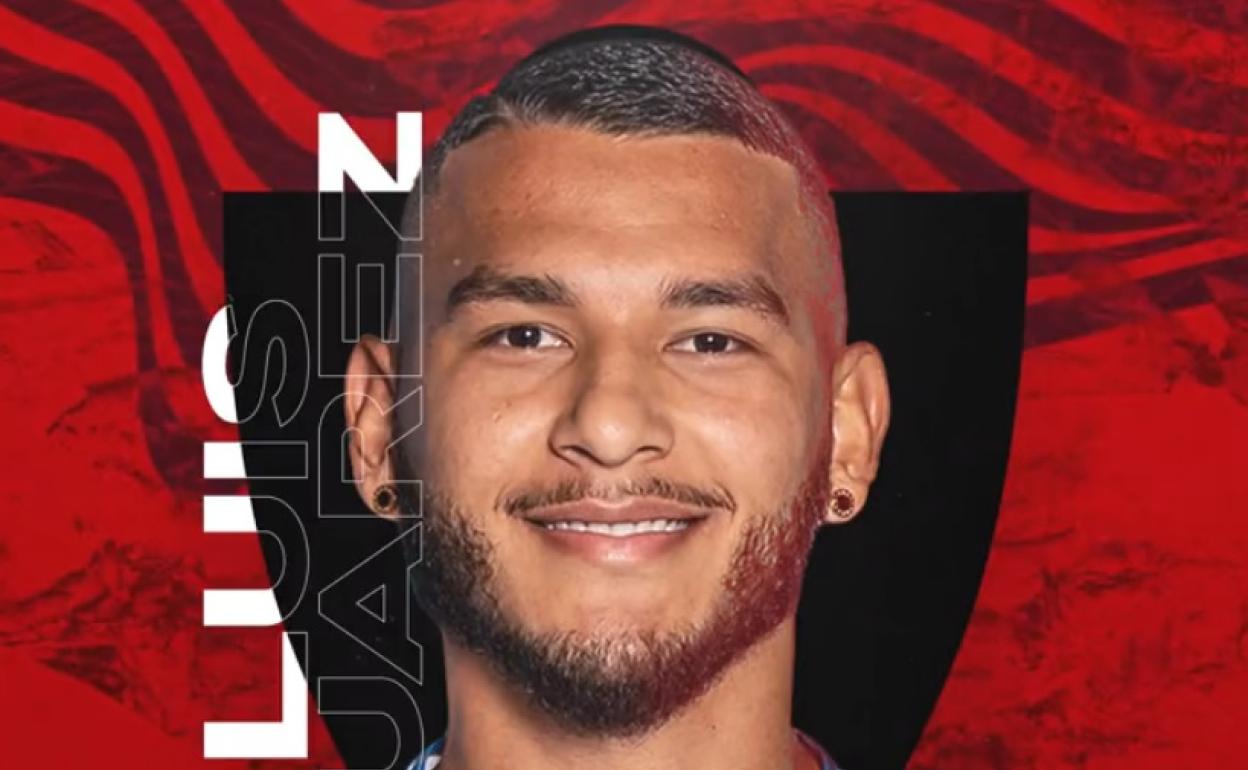 Luis Suárez, nuevo jugador del Almería. 