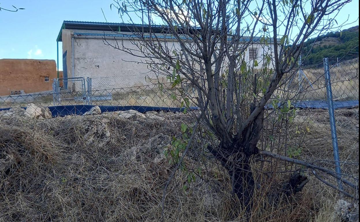 Cortijo Los Aros de Orce donde se registró el crimen. 