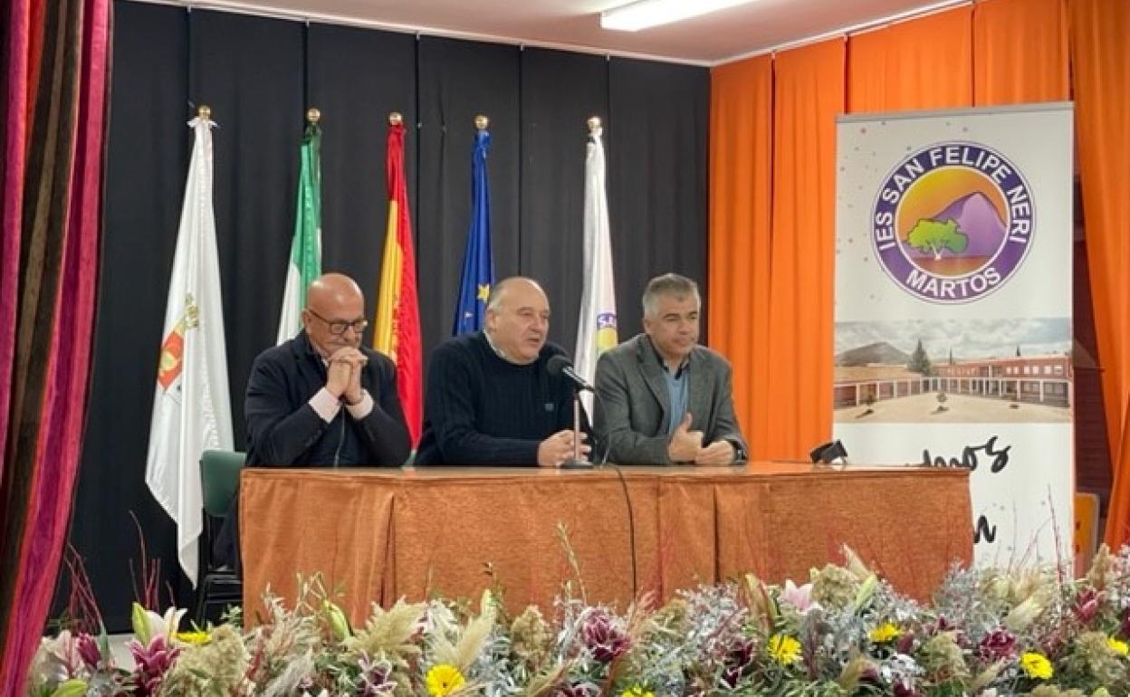 Acto celebrado en el instituto San Felipe Neri. 