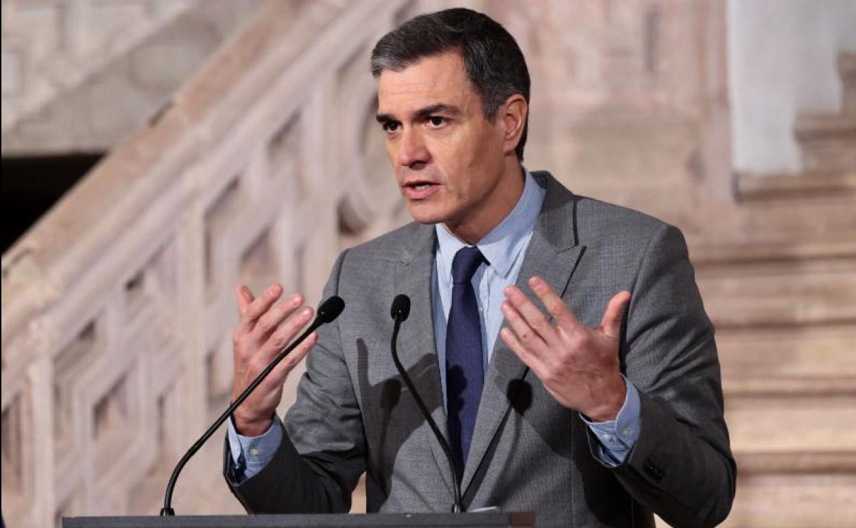 El presidente del Gobierno, Pedro Sánchez.