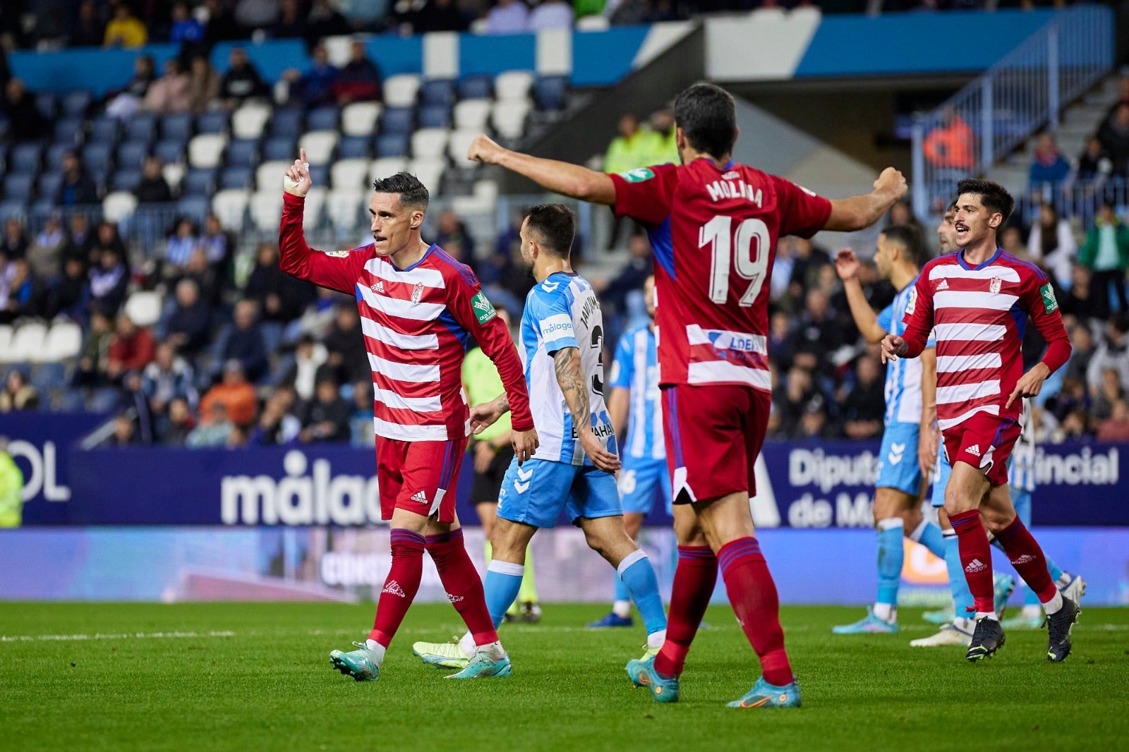 Las mejores imágenes del partido disputado en La Rosaleda