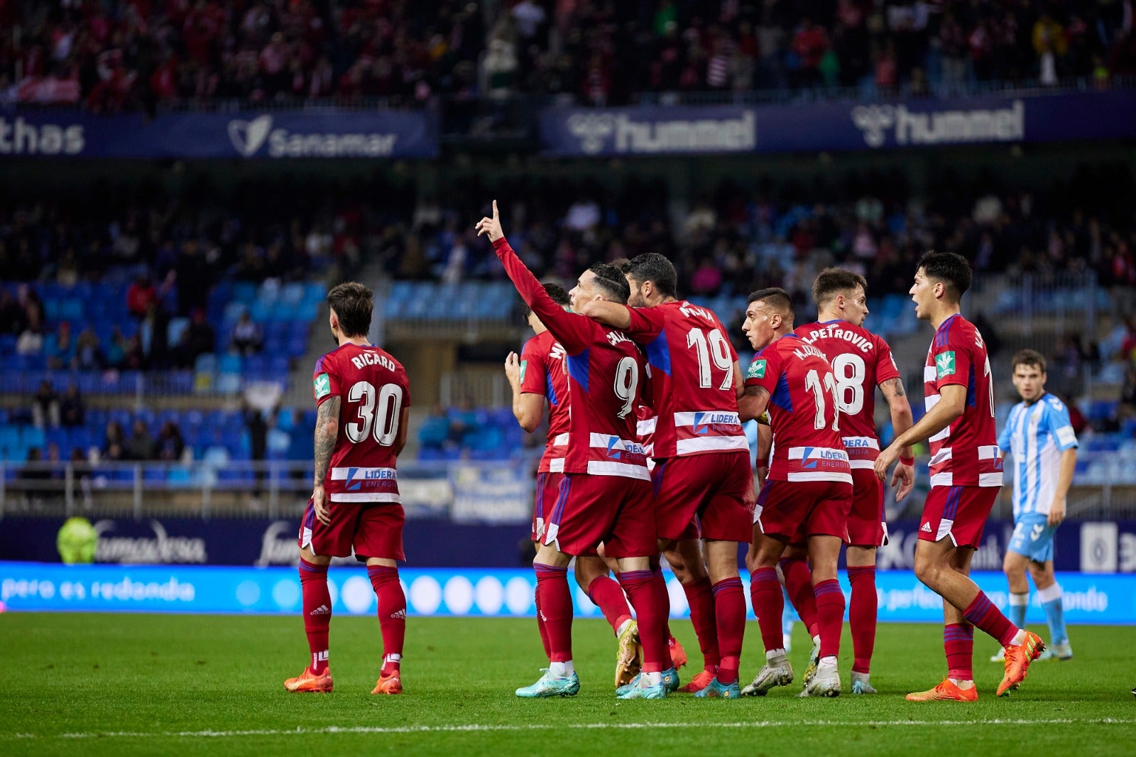 Las mejores imágenes del partido disputado en La Rosaleda