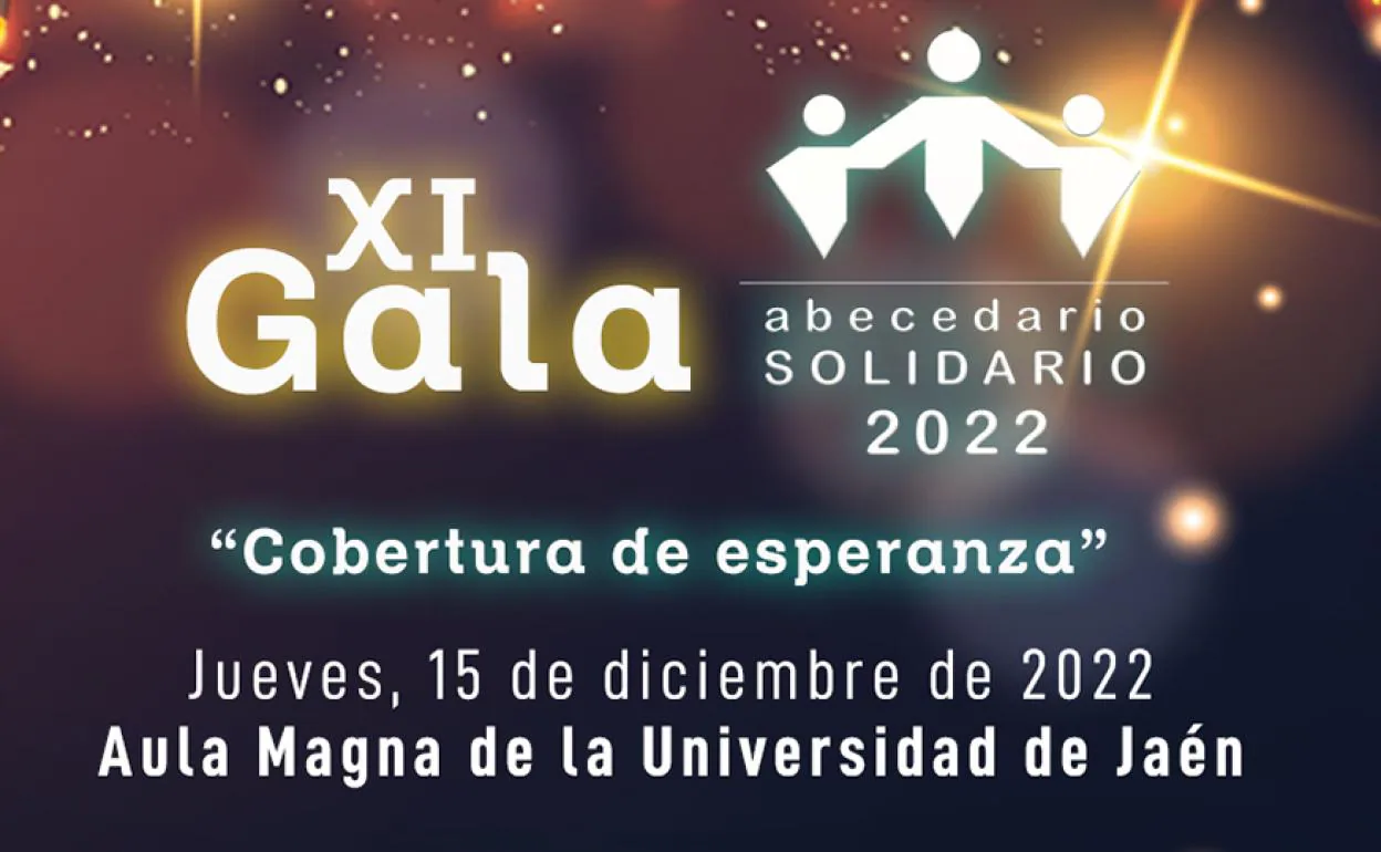 Cartel promocional de la gala. 