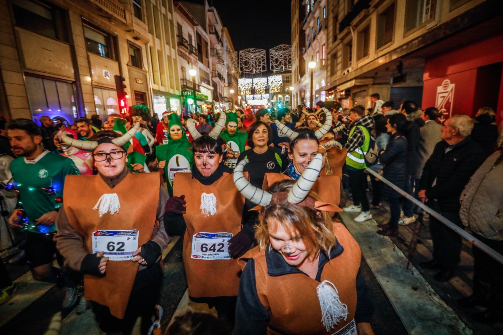 Carrera Nocturna de Disfraces de Granada. 