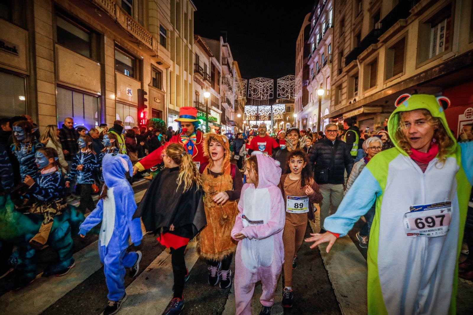 Carrera Nocturna de Disfraces de Granada. 