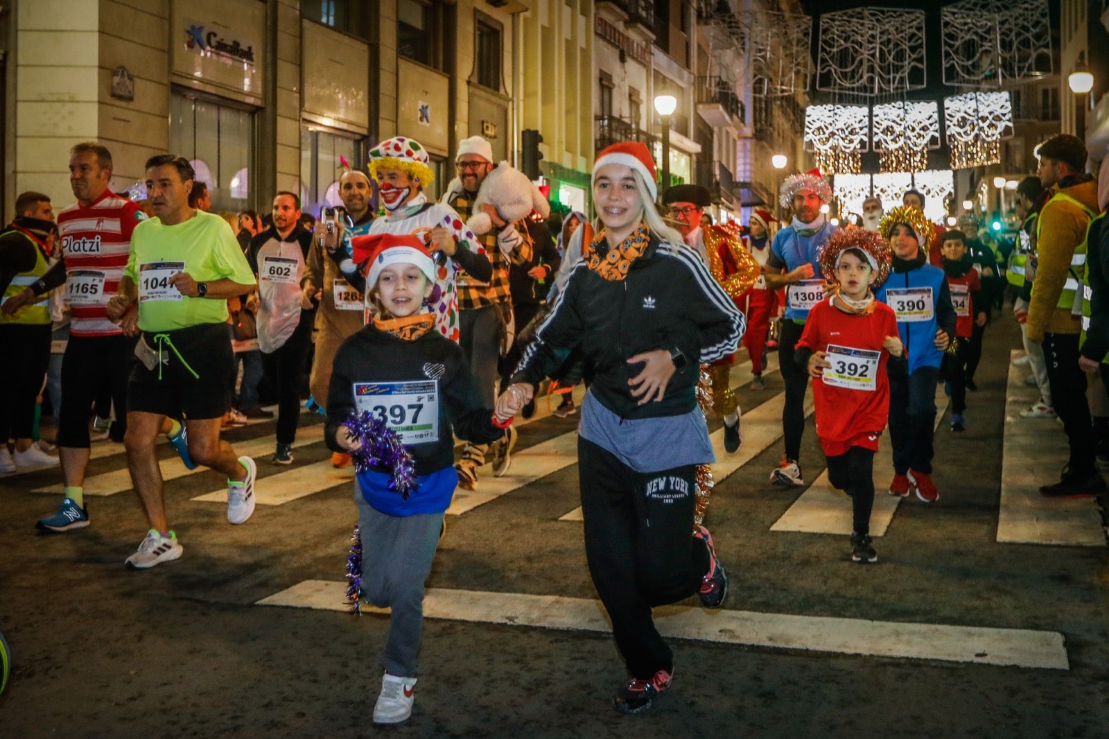 Carrera Nocturna de Disfraces de Granada. 