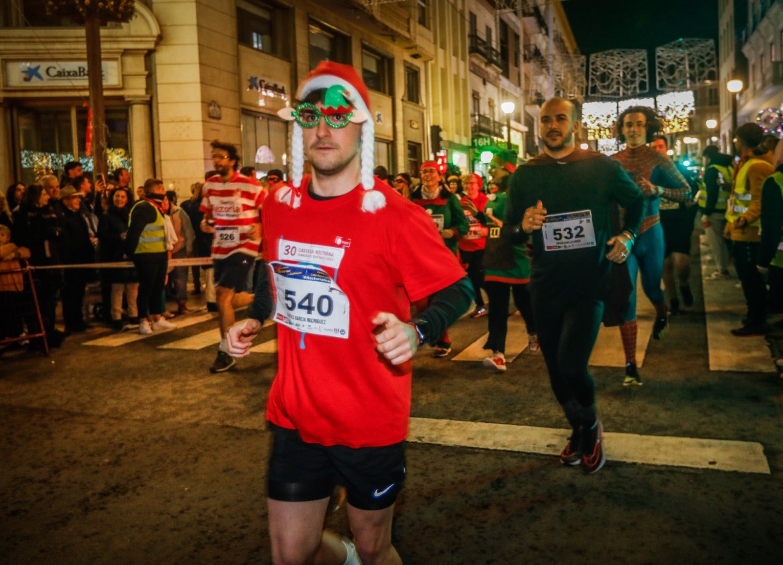 Carrera Nocturna de Disfraces de Granada. 
