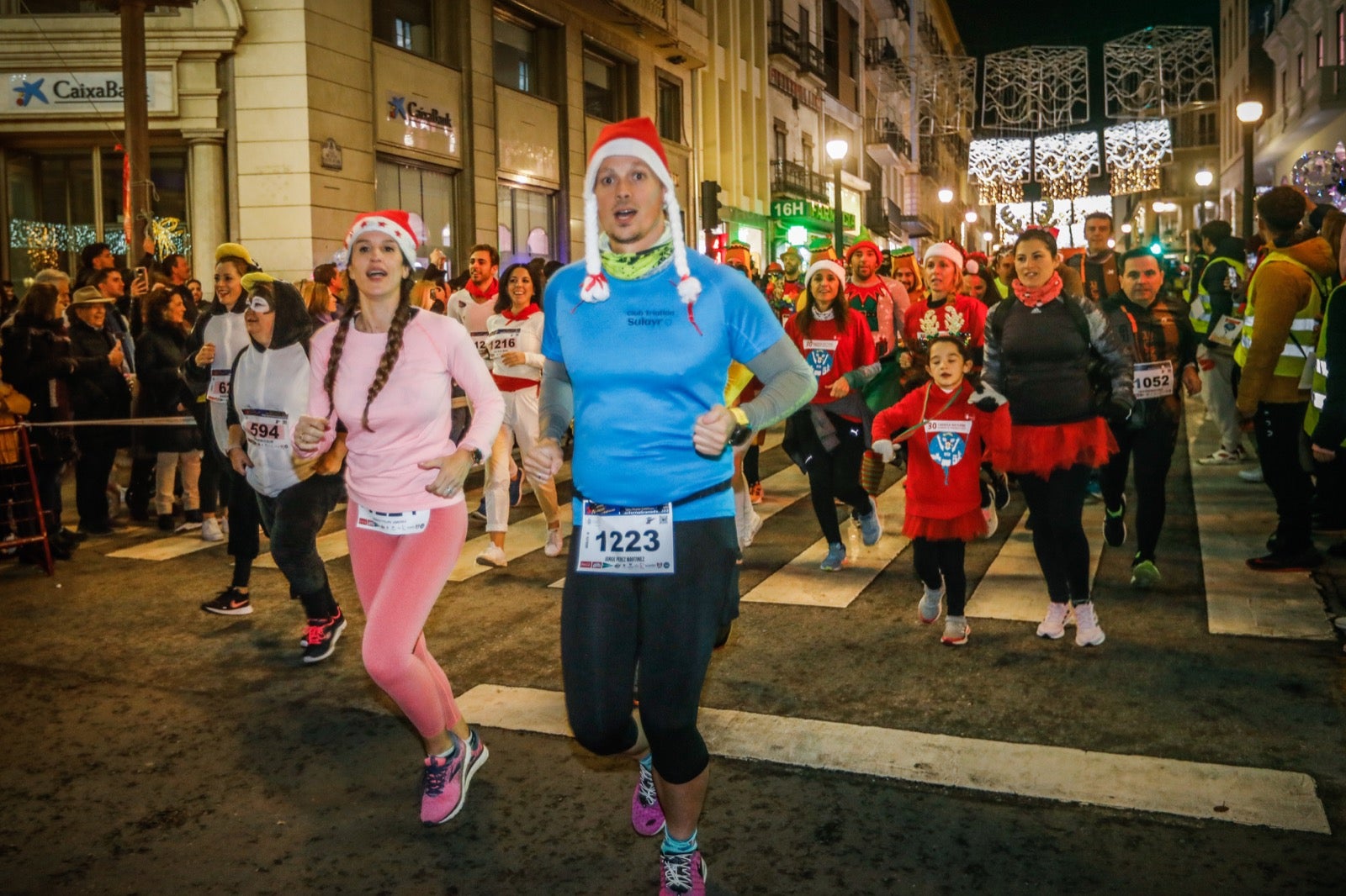 Carrera Nocturna de Disfraces de Granada. 