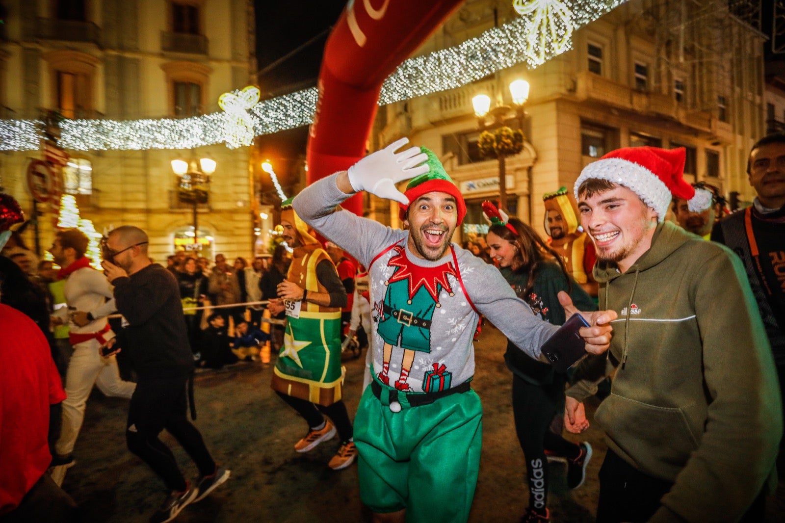 Carrera Nocturna de Disfraces de Granada. 