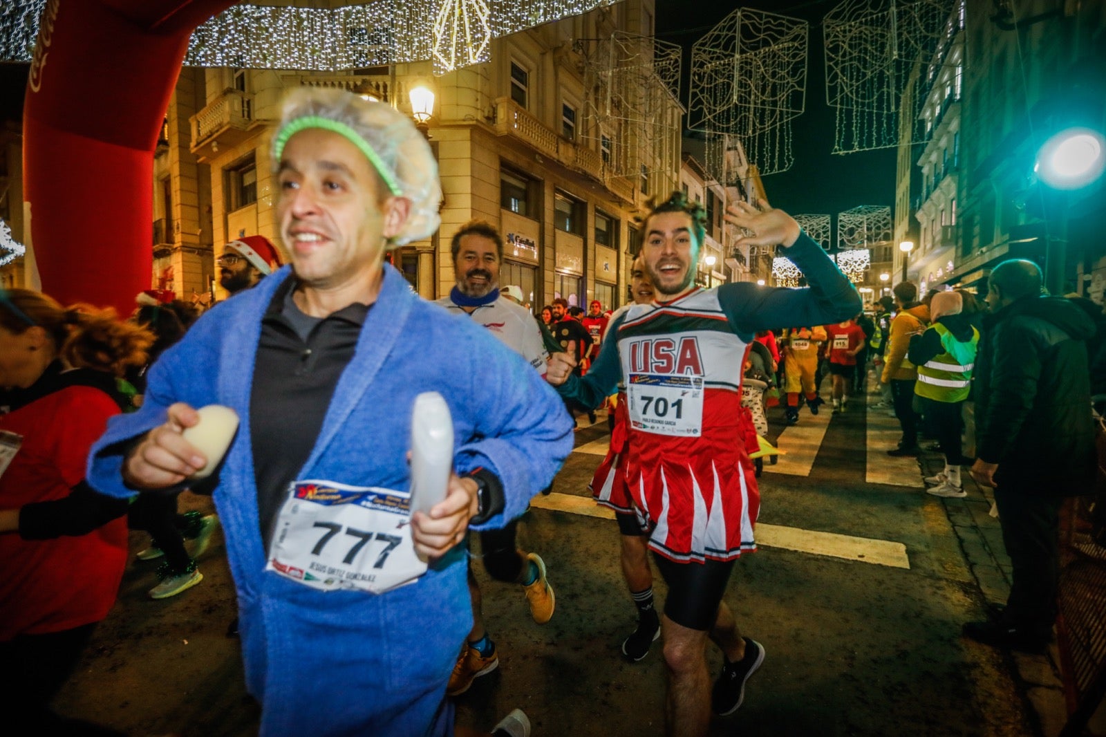 Carrera Nocturna de Disfraces de Granada. 