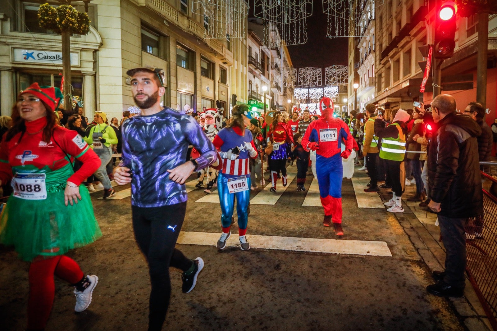 Carrera Nocturna de Disfraces de Granada. 