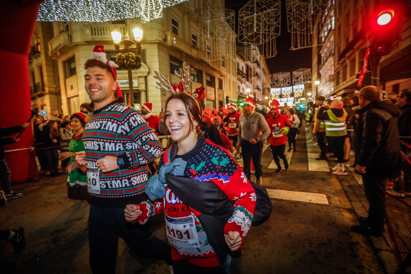 Carrera Nocturna de Disfraces de Granada. 