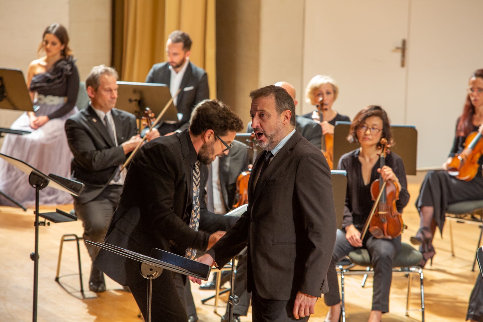 Interpretación de la OCG en las nocehs del viernes y el sábado