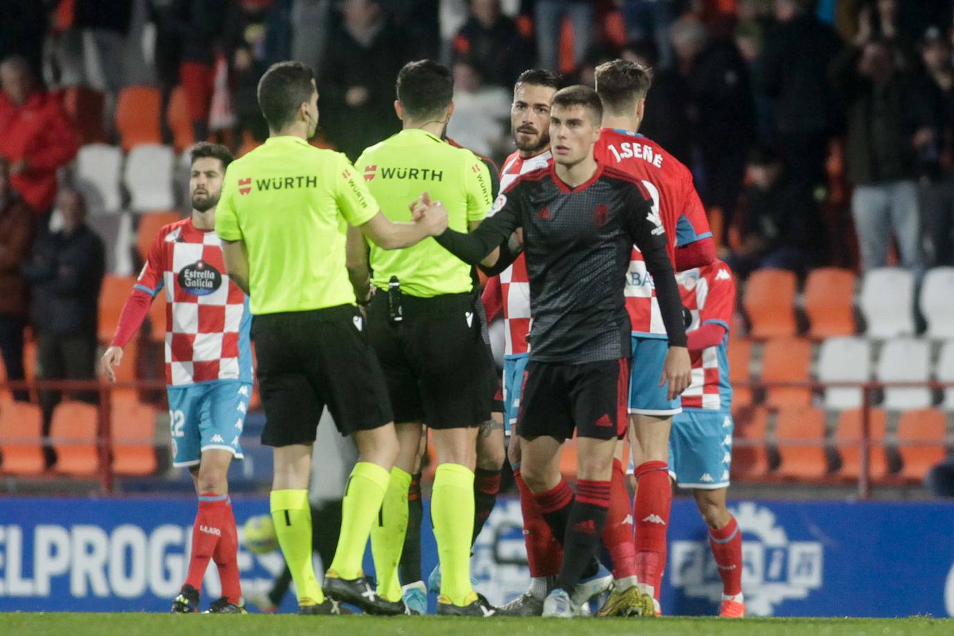 Las mejores imágenes del partido disputado en tierras gallegas