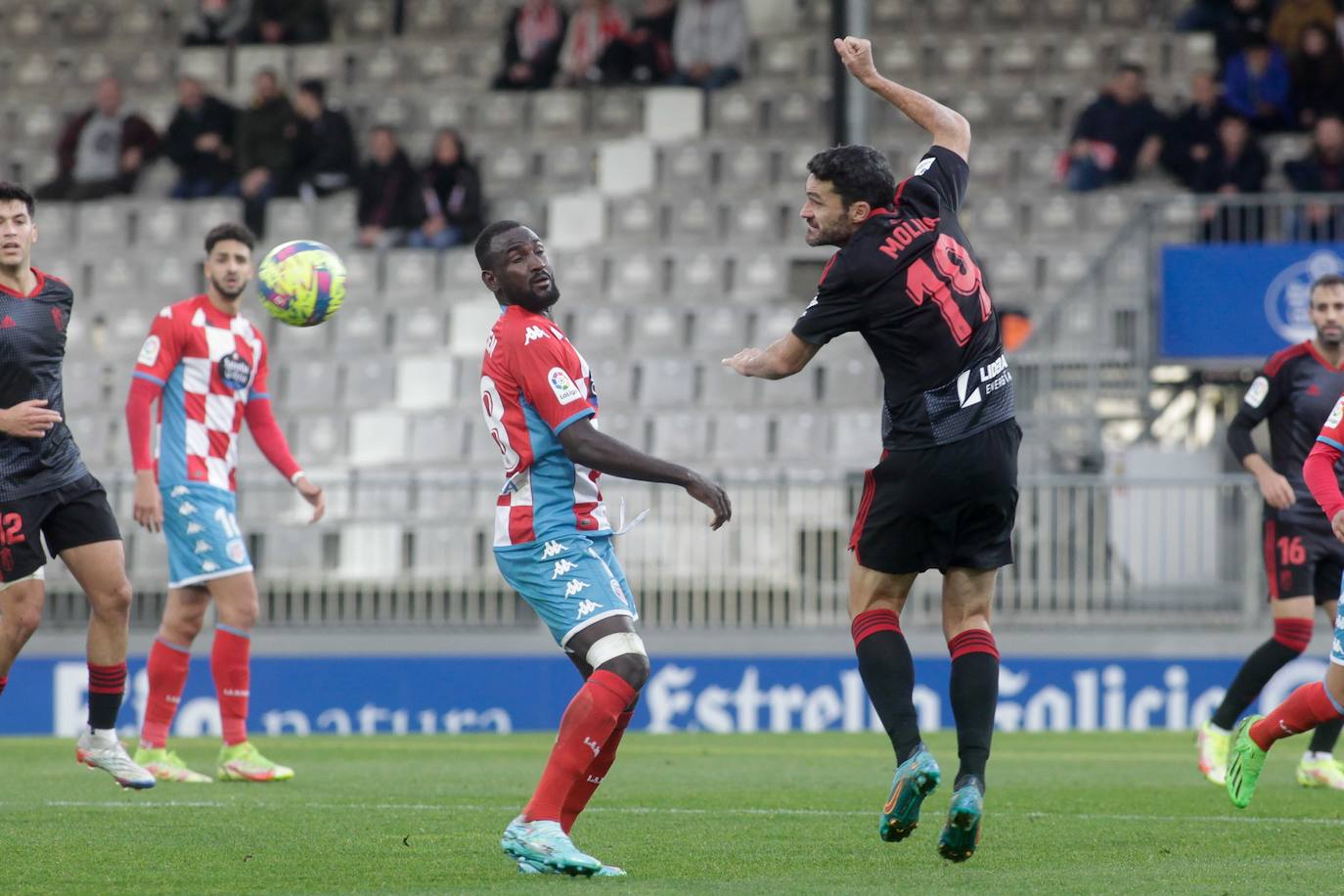 Las mejores imágenes del partido disputado en tierras gallegas