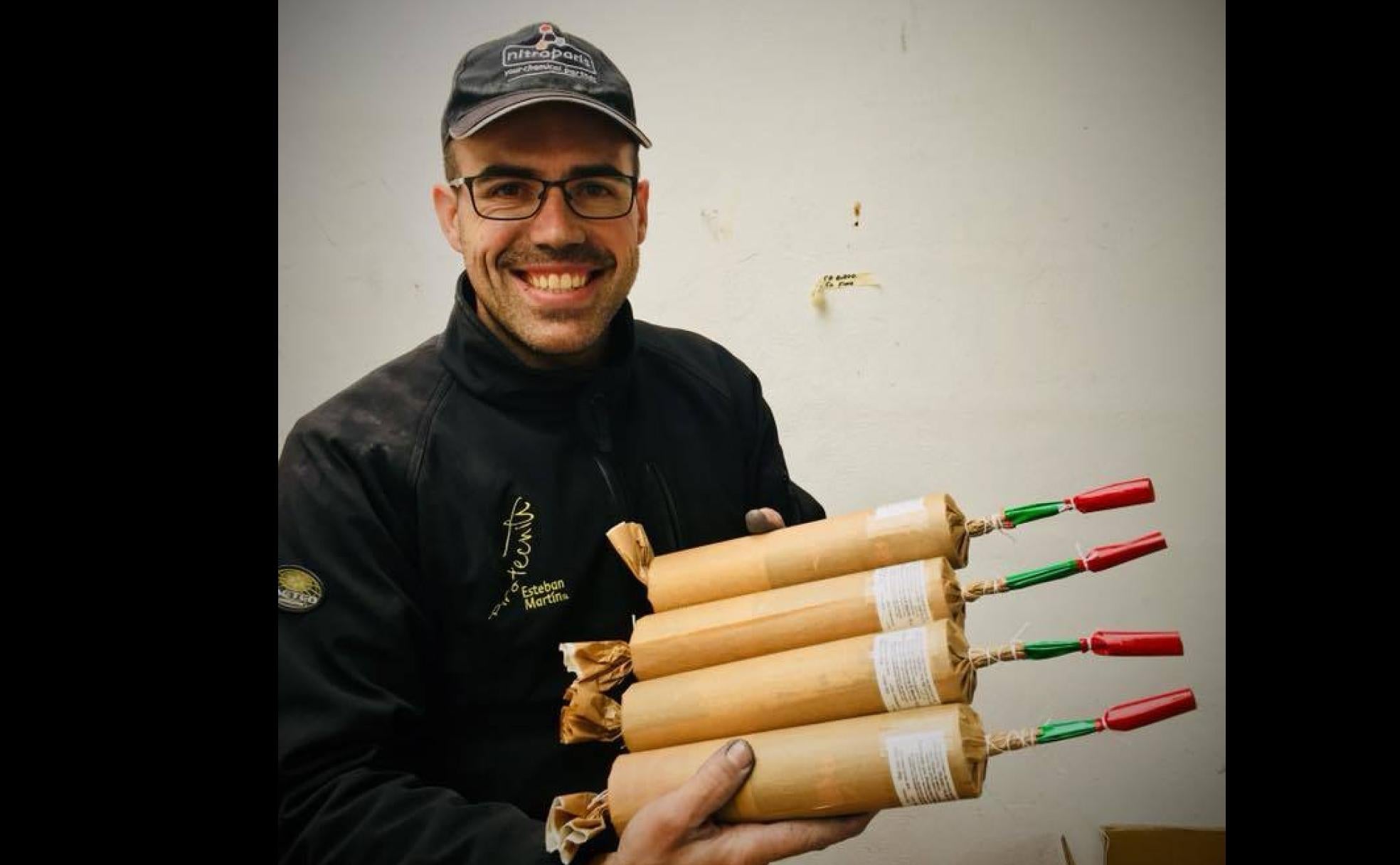 Diego, natural de Motril, era un enamorado de la pirotecnia.